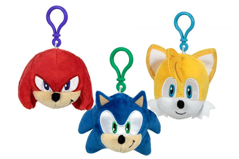 Sonic keychains 3mod  10cm